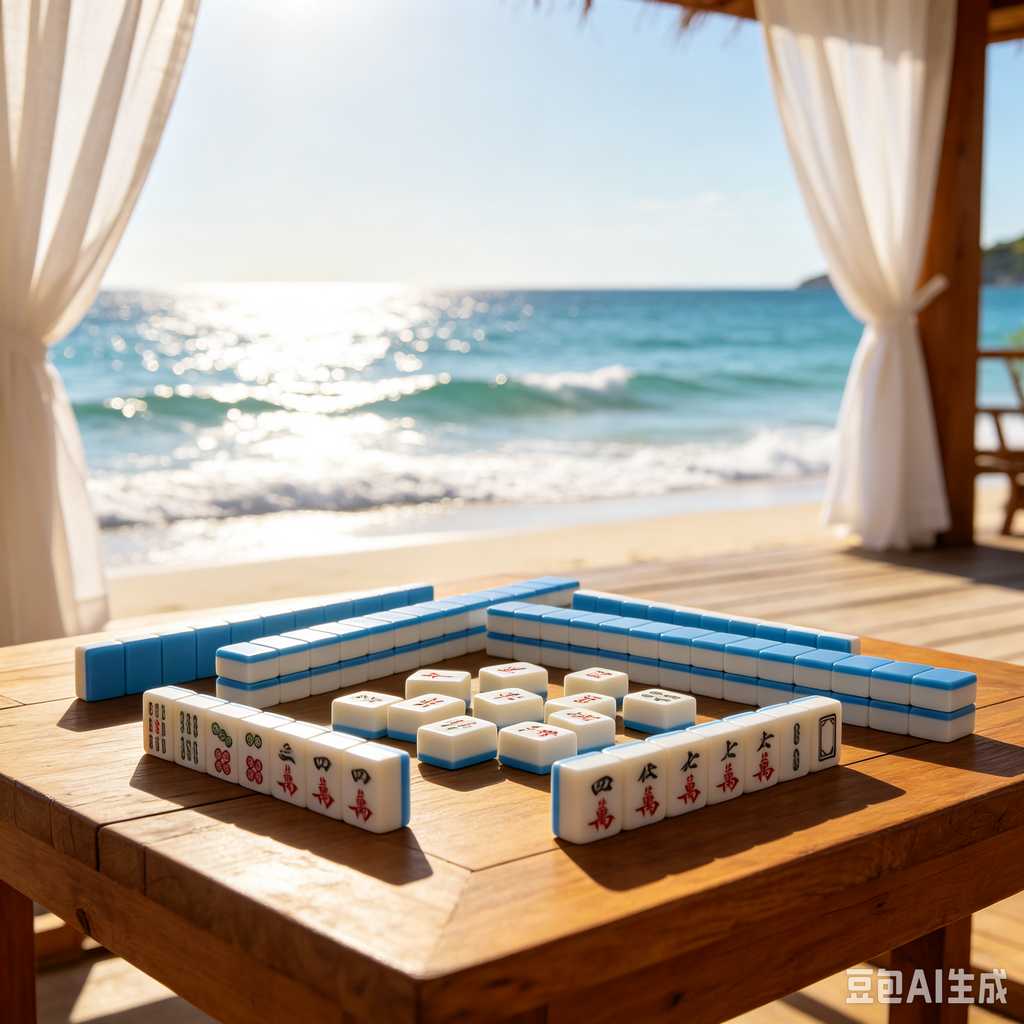 resort leisure mahjong set