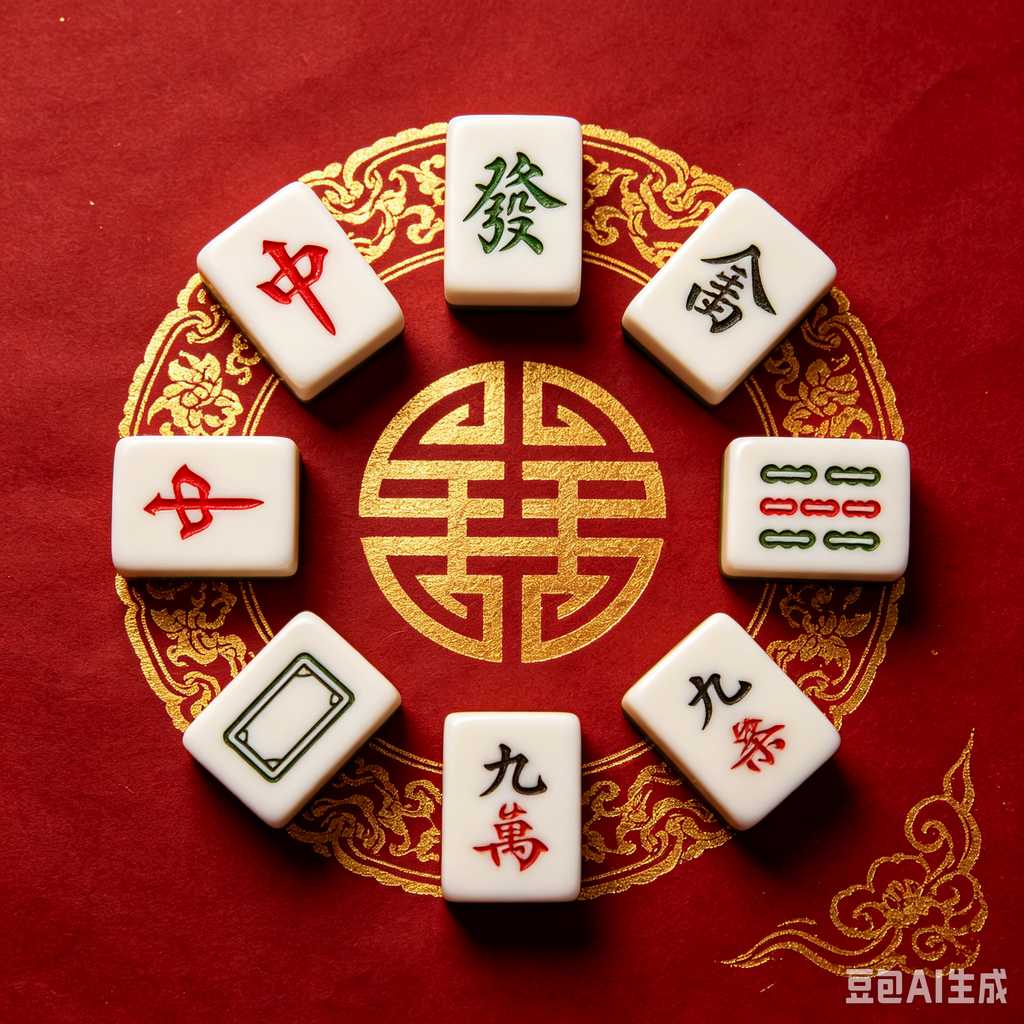 oem custom printed mahjong set