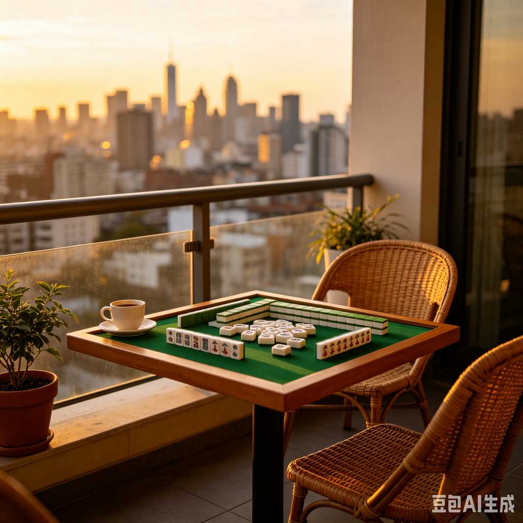 wood mahjong tiles