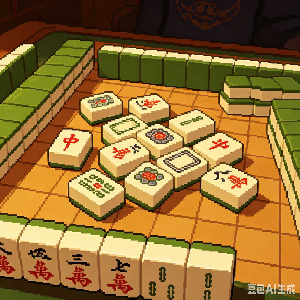 mini mahjong set for travel