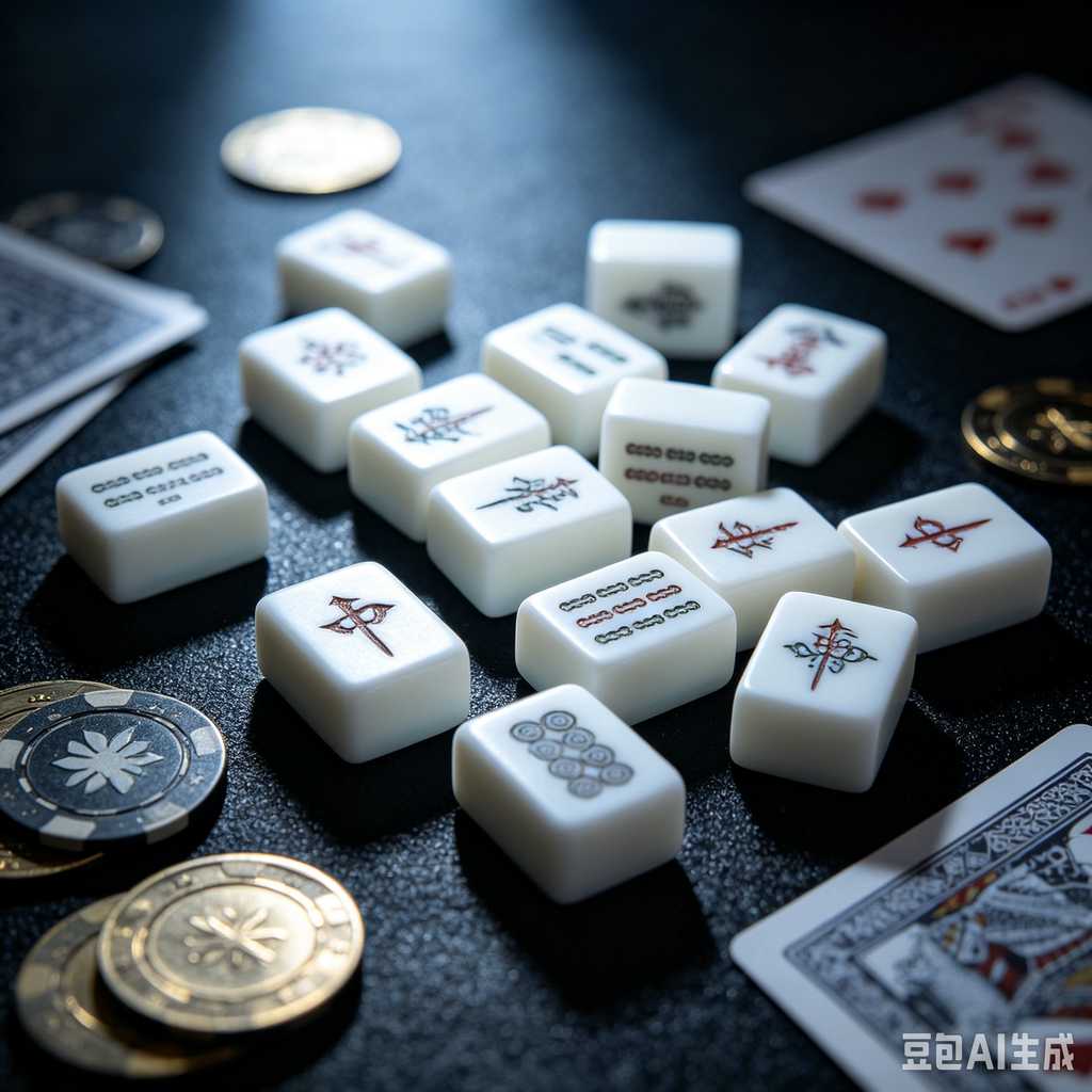 high end minimalist mahjong tiles