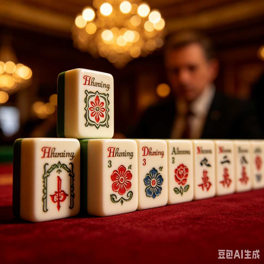 camping leisure mahjong set