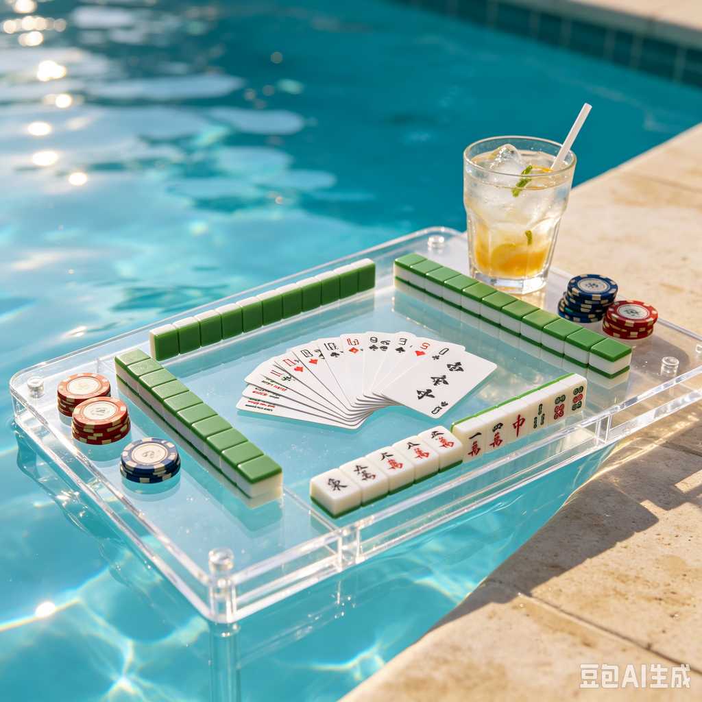mahjong table mat