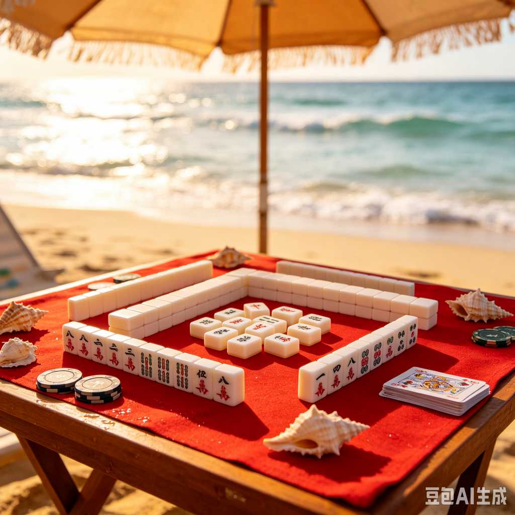 custom art mahjong set